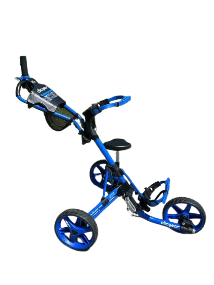 Pre-owned Clicgear Push Golf Cart Model 4.0 - Mint Condition