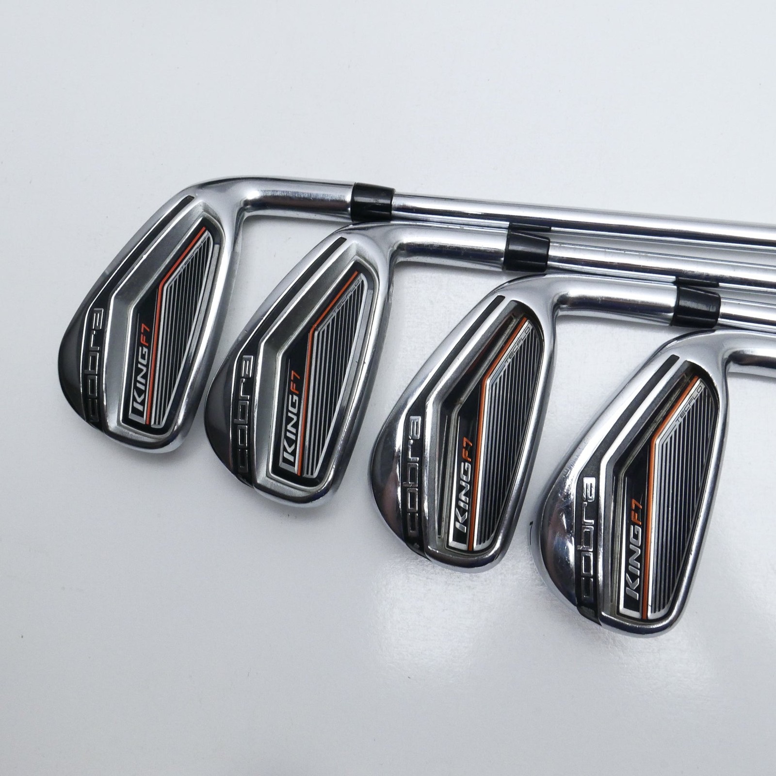 Used Cobra King F7 Iron Set / 4 - PW + GW / Regular Flex - Image 4