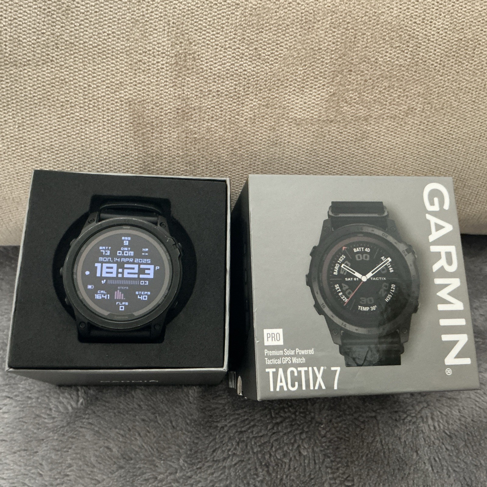 GARMIN TACTIX 7 PRO Sapphire Solar Outdoor Tactical GPS Watch - Image 2