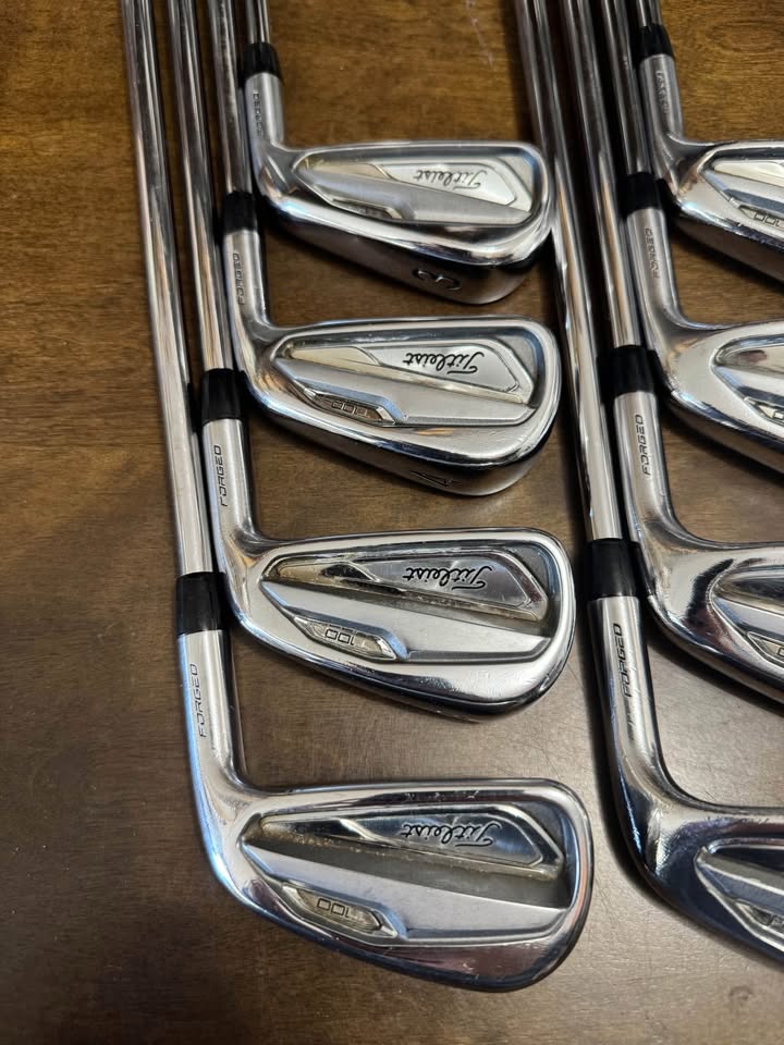 Titleist T100 Iron Set 3-PW. Stiff flex shafts - Image 4