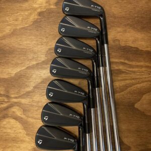 TaylorMade P770 Phantom Black Iron Set – 4-PW (Dynamic Gold S300 shaft, Mint Condition)