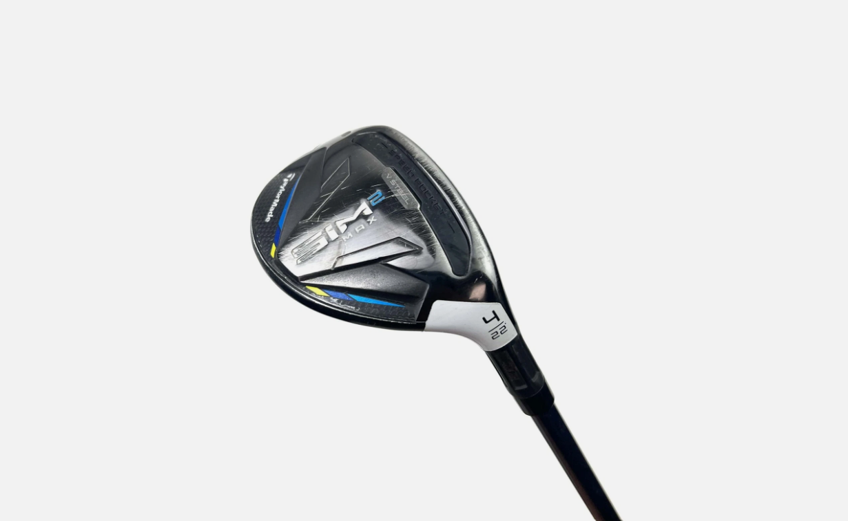 Taylormade Sim2 Max 4 Hybrid / 22 Degree / Ventus 7S Stiff Flex