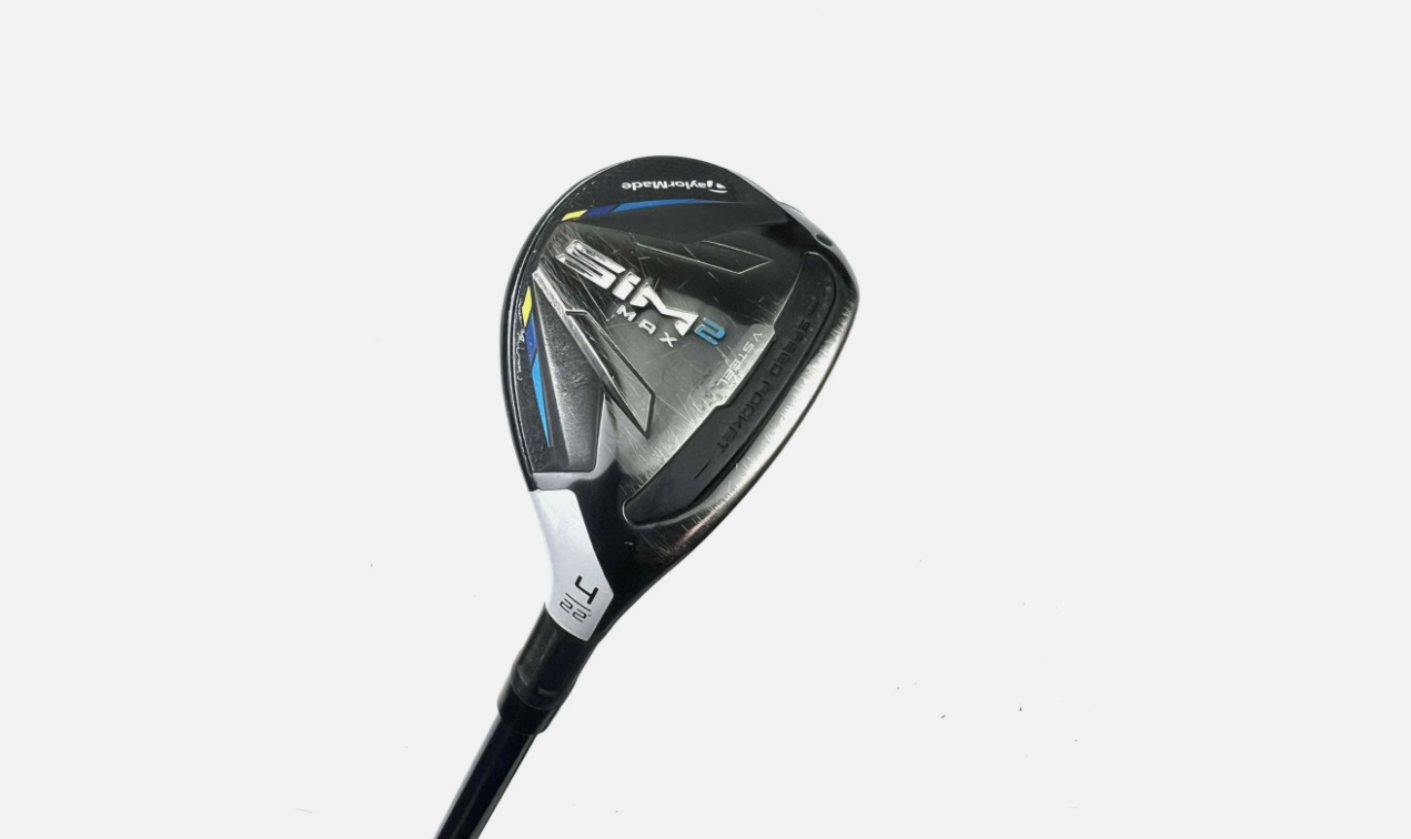 Taylormade Sim2 Max 4 Hybrid / 22 Degree / Ventus 7S Stiff Flex - Image 2