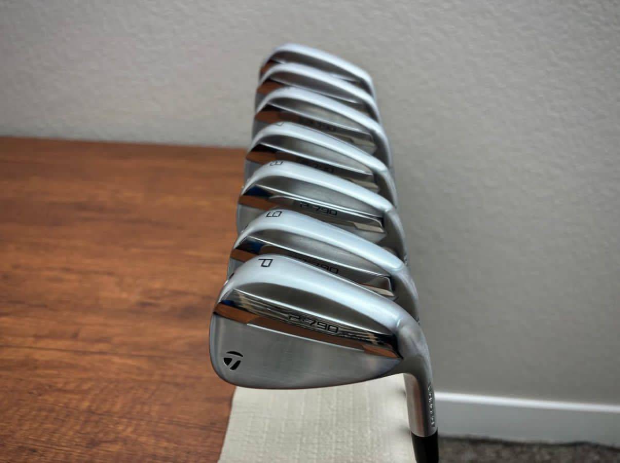 Pre-owned TaylorMade P790 2025 Iron Set 4-PW - Image 2