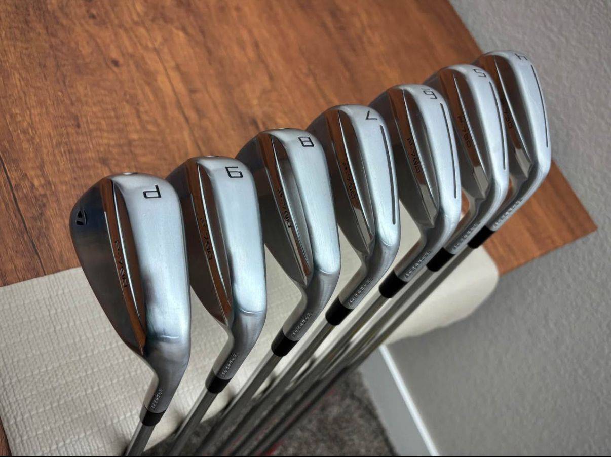 Pre-owned TaylorMade P790 2025 Iron Set 4-PW - Image 3